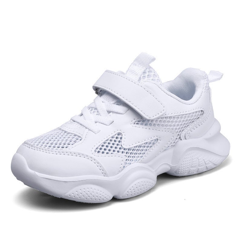Mesh Sneakers Lightweight Flexible Sole Walking Shoes For Kids Indoor And Outdoor Activities - Image 1