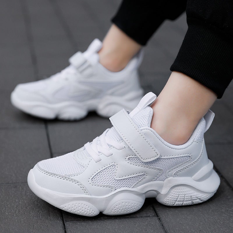 Mesh Sneakers Lightweight Flexible Sole Walking Shoes For Kids Indoor And Outdoor Activities - Image 4