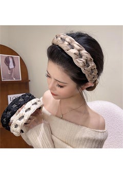 Kriccio Headbands Rhinestone Crystal Head Bands Diademas Para Mujer De Moda Padded Hair Accessories No Slip Hairbands For Girls Women05208  - Image 2