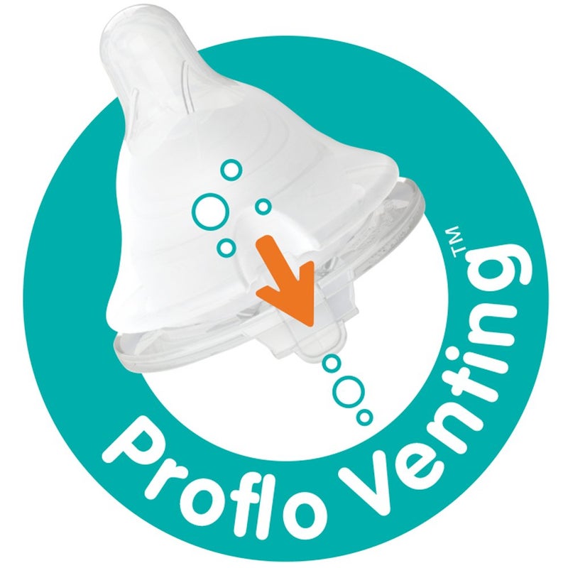 Evenflo Feeding Balance Plus Wide Neck Nipples for The Balance Plus Wide Neck Baby Bottles - Helps Reduce Colic - Fast Flow/X-Cut, 8 Months and Up (Pack of 2) - Image 3