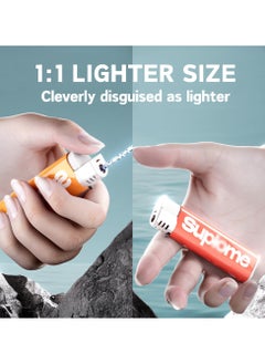 SYOSI Prank Water Squirt, Creative Water Shooting Toy Lighter, A Funny and Entertaining Water-Spraying Toy for Pranks and Laughter, Hilarious Gag Gifts & Pranks for Adults or Kids (6pcs red+orange+green)  - Image 1