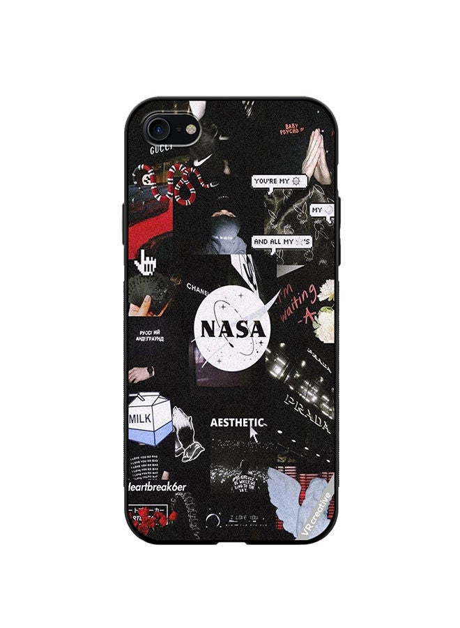 VR CREATIVE Protective Case Cover For Apple iPhone SE (2022) Nasa Design Multicolour - Image 1