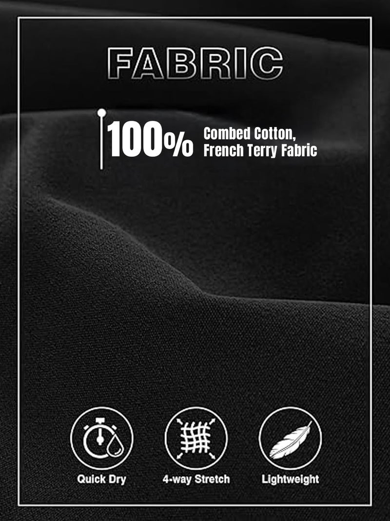 Nobero Zip Pocket Regular Fit Shorts for Men(1M-BWSH-R0036-BL4_Black_L) - Image 5