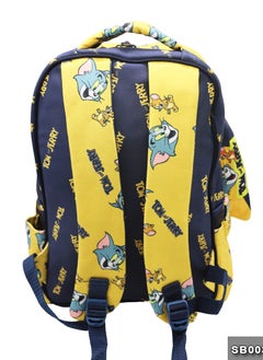 Gharibo Bags School backpack with lunch bag Size 17 model 32 Tom & Jerry  - Image 5
