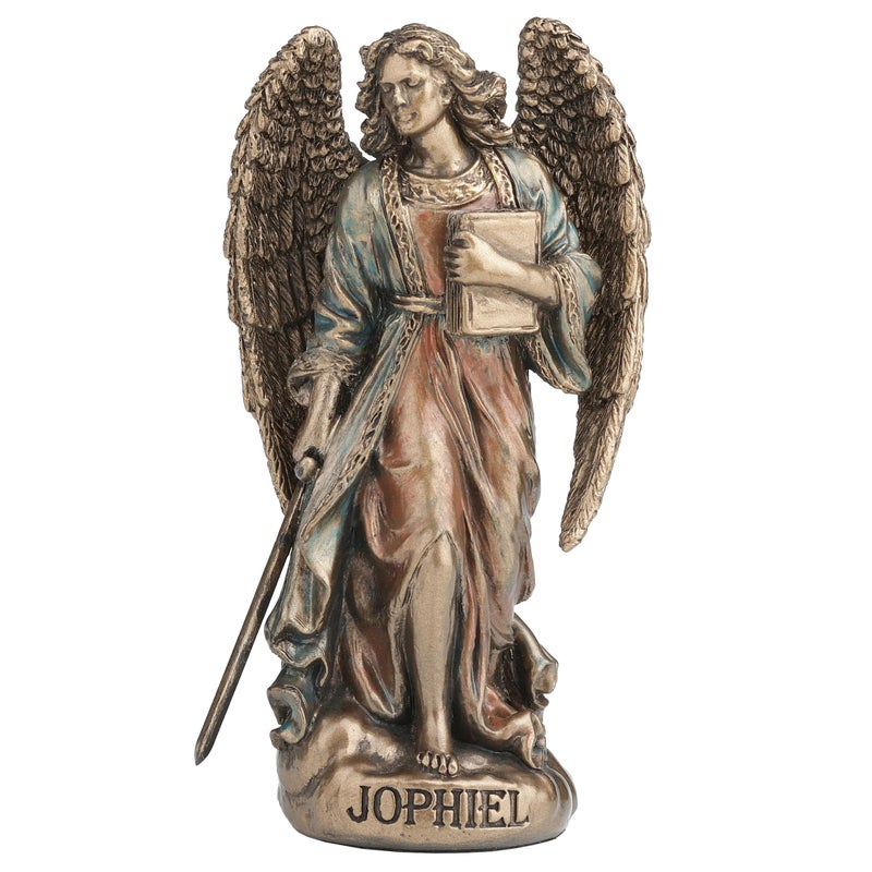 Veronese Design 4 The Seven Archangel Set Polystone Hand Painted Bronze Finish Collectible Figurine Home Decor - Image 3