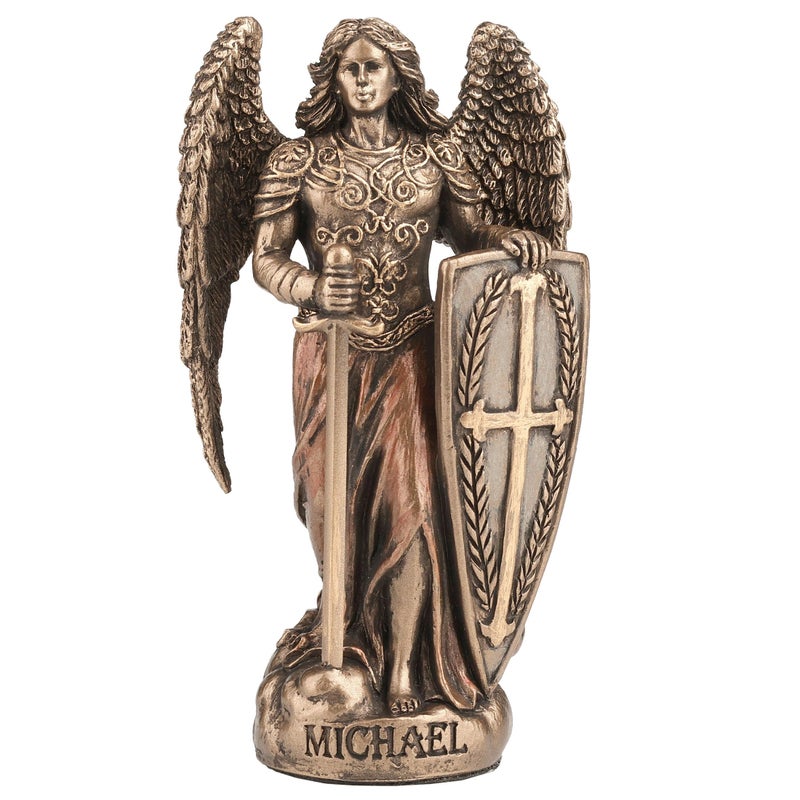 Veronese Design 4 The Seven Archangel Set Polystone Hand Painted Bronze Finish Collectible Figurine Home Decor - Image 5