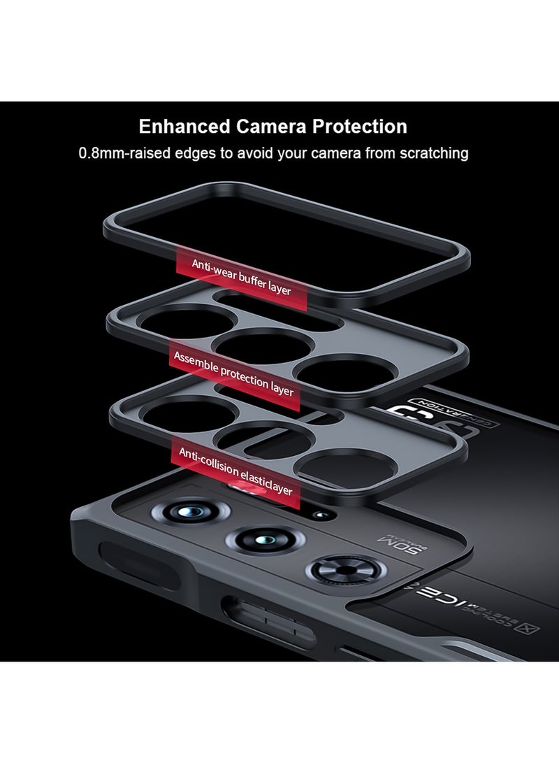 For ZTE Nubia Red Magic 9S Pro Case | Red Magic 9 Pro Case | Red Magic 9 Pro Plus Cover |  TPU Shockproof Airbags Bumper Mobile Phone Case, Camera Lens Protection Back Cover, 9 Pro+ Protective Casing - Image 4