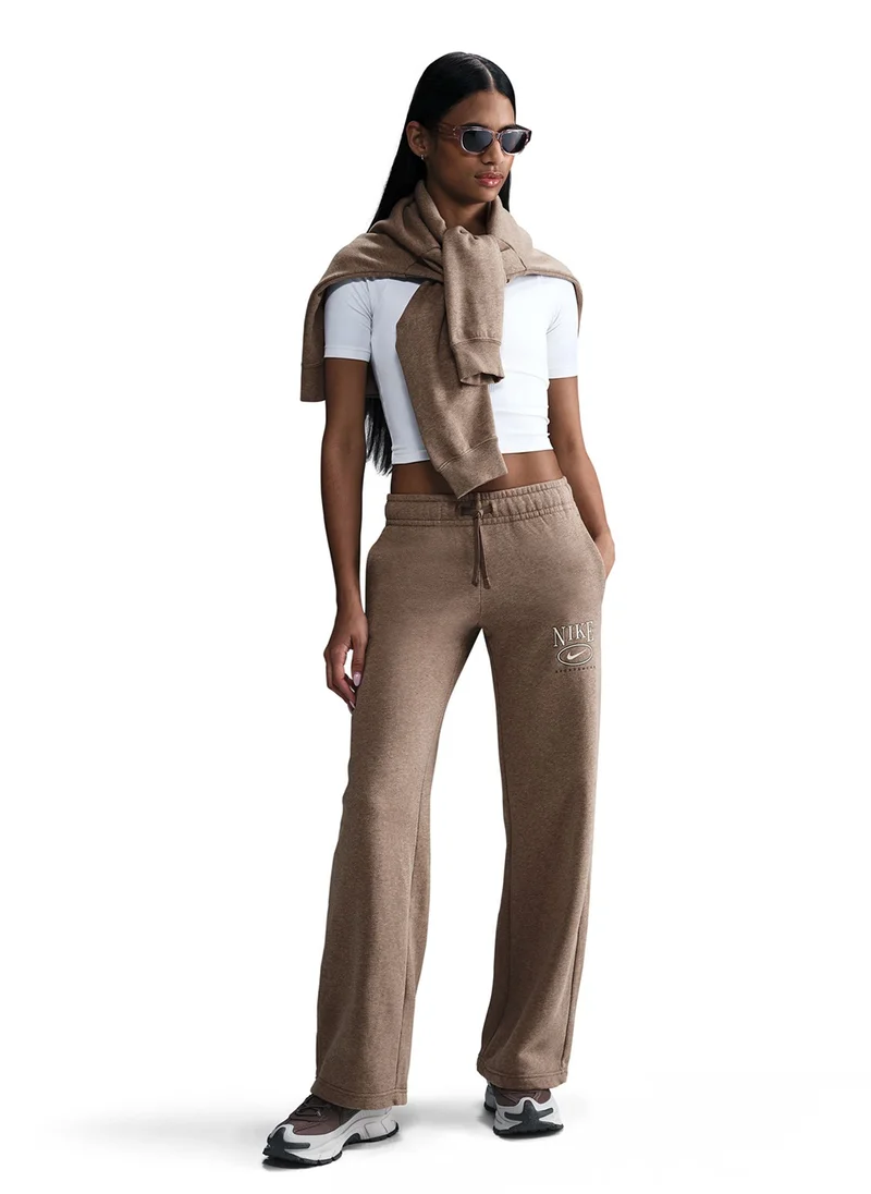 Nike Nsw Club Fleece Wide Sweatpants