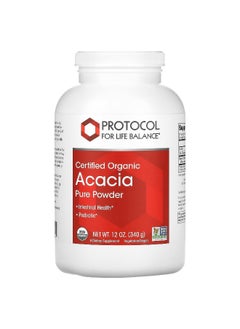 Protocol For Life Balance Protocol for Life Balance, Certified Organic Acacia Pure Powder, 12 oz (340 g)  - Image 1