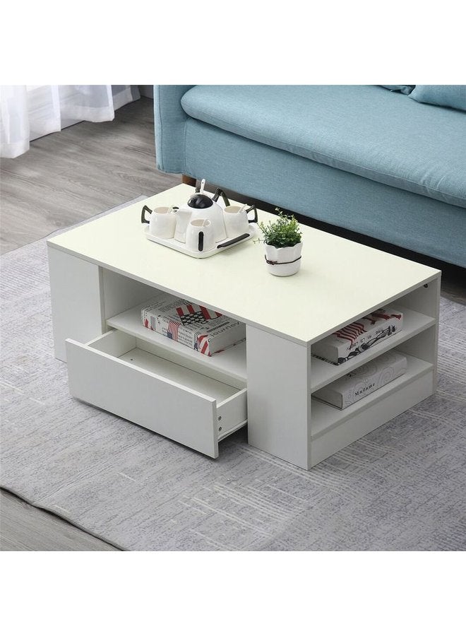 Coffee Table – White MDF