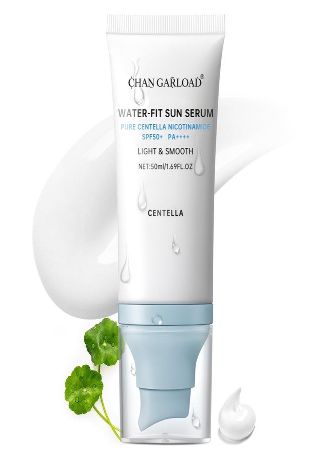 CHANGARLOAD Korean Sunscreen for Face & Body - SPF 50+ Madagascar Centella Mineral Sunblock with Tinted Moisturizer, Hyaluronic Acid & Niacinamide, Lightweight & Hydrating Korean Skin Care, 50ml - Image 1