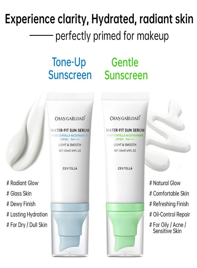CHANGARLOAD Korean Sunscreen for Face & Body - SPF 50+ Madagascar Centella Mineral Sunblock with Tinted Moisturizer, Hyaluronic Acid & Niacinamide, Lightweight & Hydrating Korean Skin Care, 50ml - Image 3