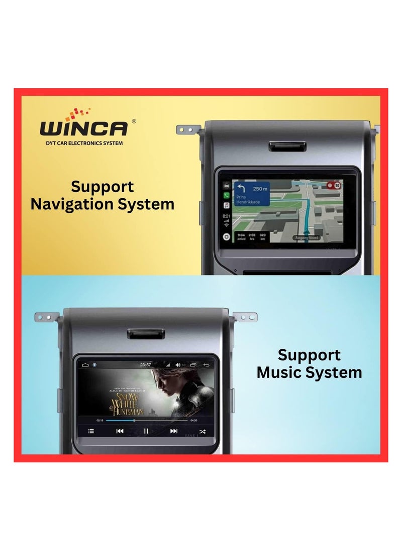 WINCA Car Android System With CarPlay Compatible With FORD 150 2013-2015 9 Inch 4+32GB Special Android System Full Touch Gps Navigation Multimedia Player Item-ford 150