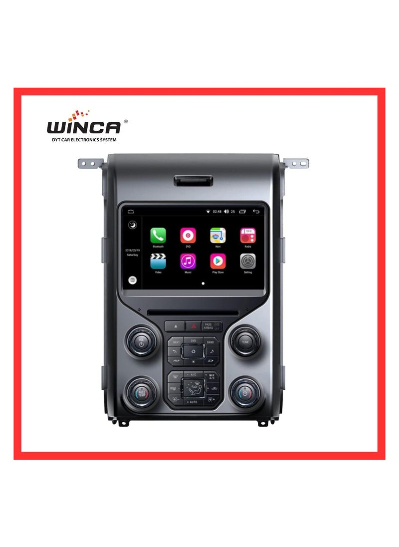 WINCA Car Android System With CarPlay Compatible With FORD 150 2013-2015 9 Inch 4+32GB Special Android System Full Touch Gps Navigation Multimedia Player Item-ford 150