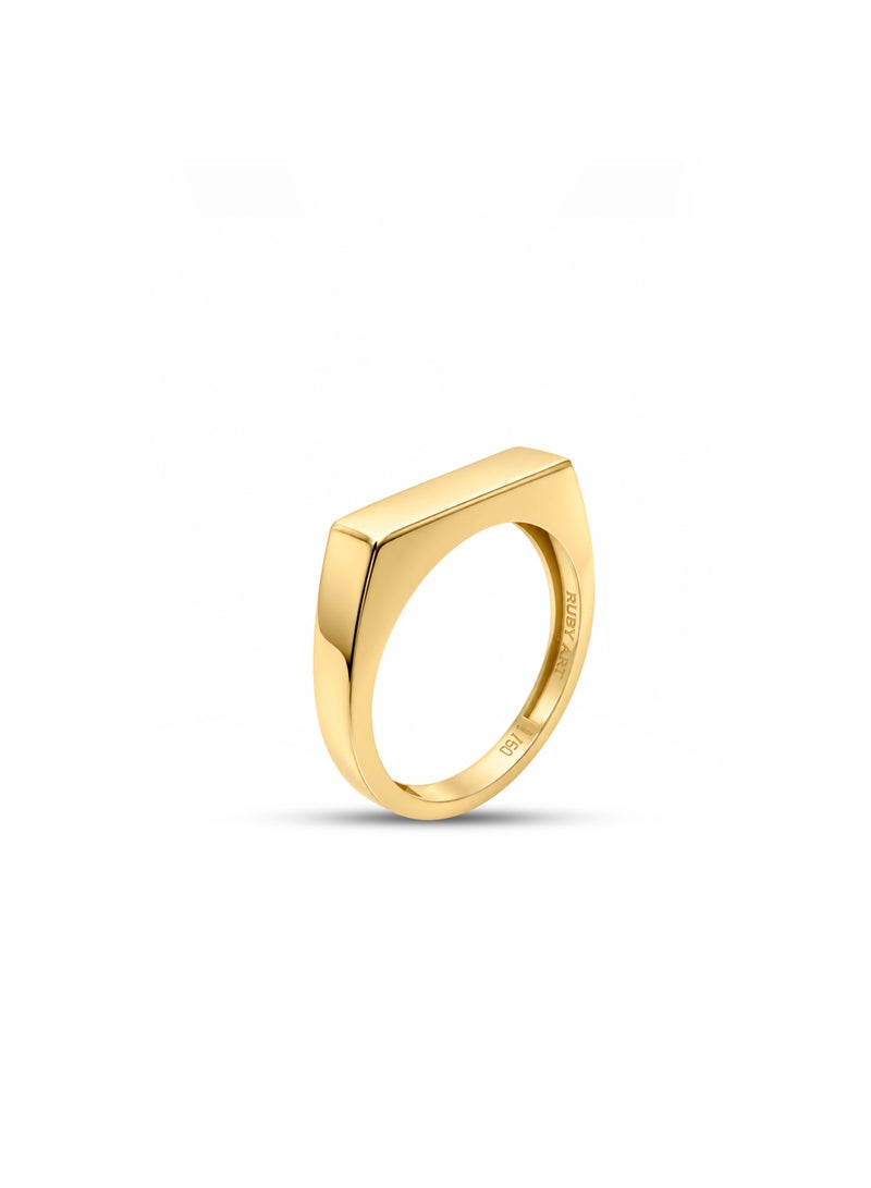 18K Pure Gold Women’s Ring - Premium Finish & Elegant Style - 1.99 Gram