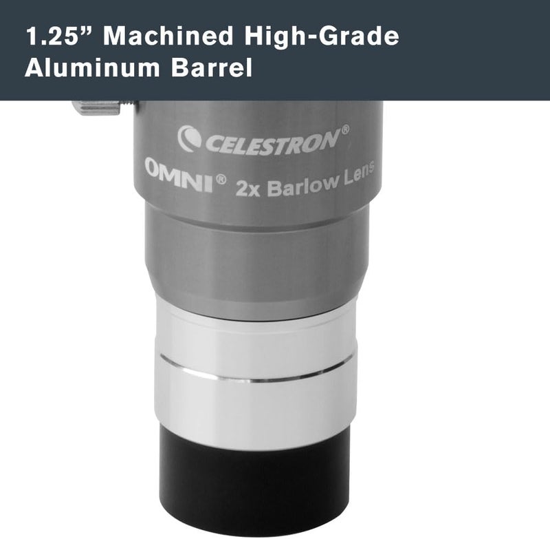 سلسترون عدسة Celestron Omni 2X Barlow - Image 5