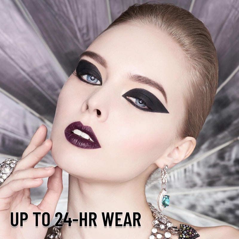 UCANBE Black Single Eyeshadow Palette, Highly Pigmented Matte Eye Shadow Powder, Professional Long-Lasting Waterproof Makeup Palette - Image 4