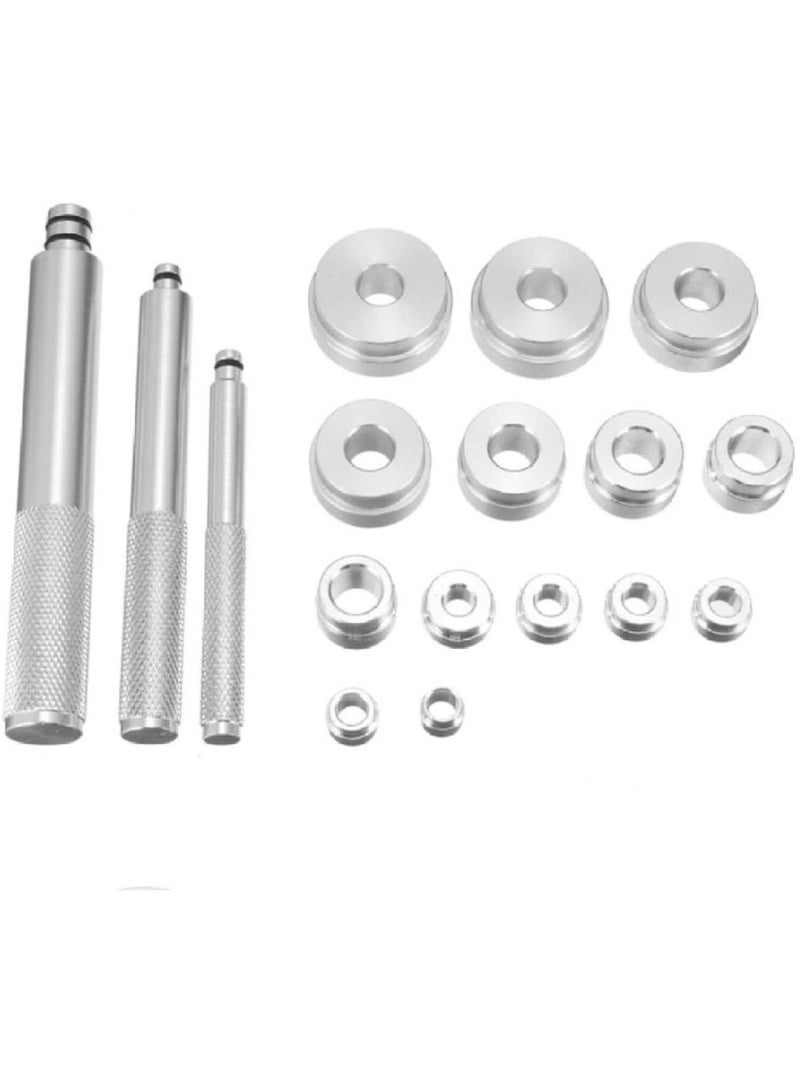 GGOOT 17PCS Aluminum Wheel Bearing Race Seal Driver Bush Removal Tool Kit Hardware Shaft Bearing Tool Kit TP-0145  - Image 2