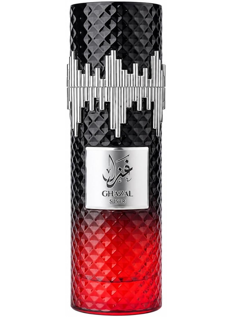 Al Absar Divine Ghazal Silver perfume 100ML - Image 2