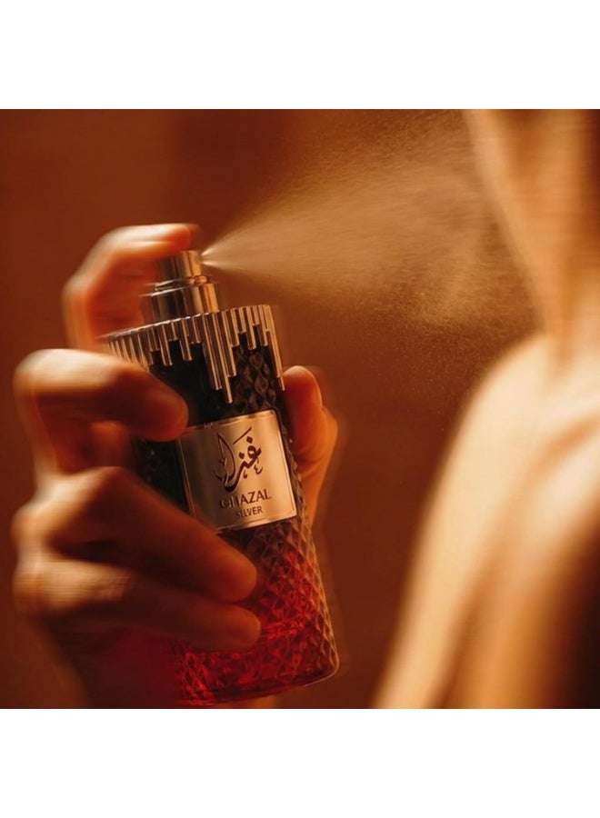 Al Absar Divine Ghazal Silver perfume 100ML - Image 5