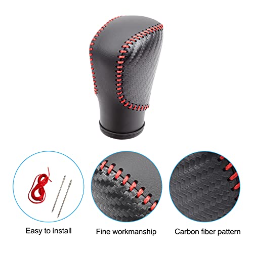 JINZHAO Auto Car Leather Gear Shift Knob Cover for Honda Accord 10th Gen 2018-2022 / Civic 2022-2023 /CRV 2023 / HR-V 2023 Accessories - Image 2