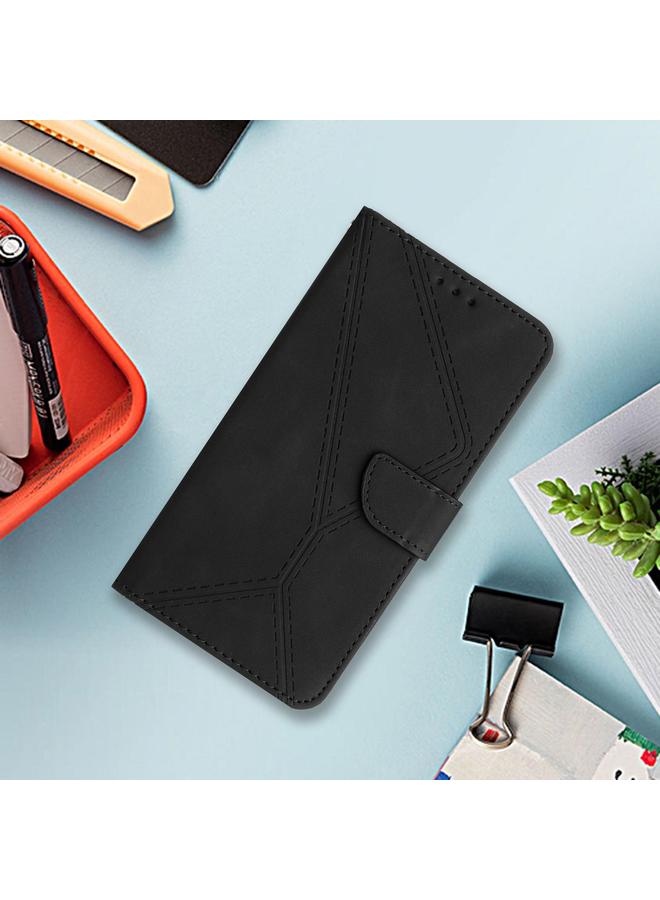 erorex Case For Samsung Galaxy A06 5G Stitching Embossed Leather Phone Case - Image 2