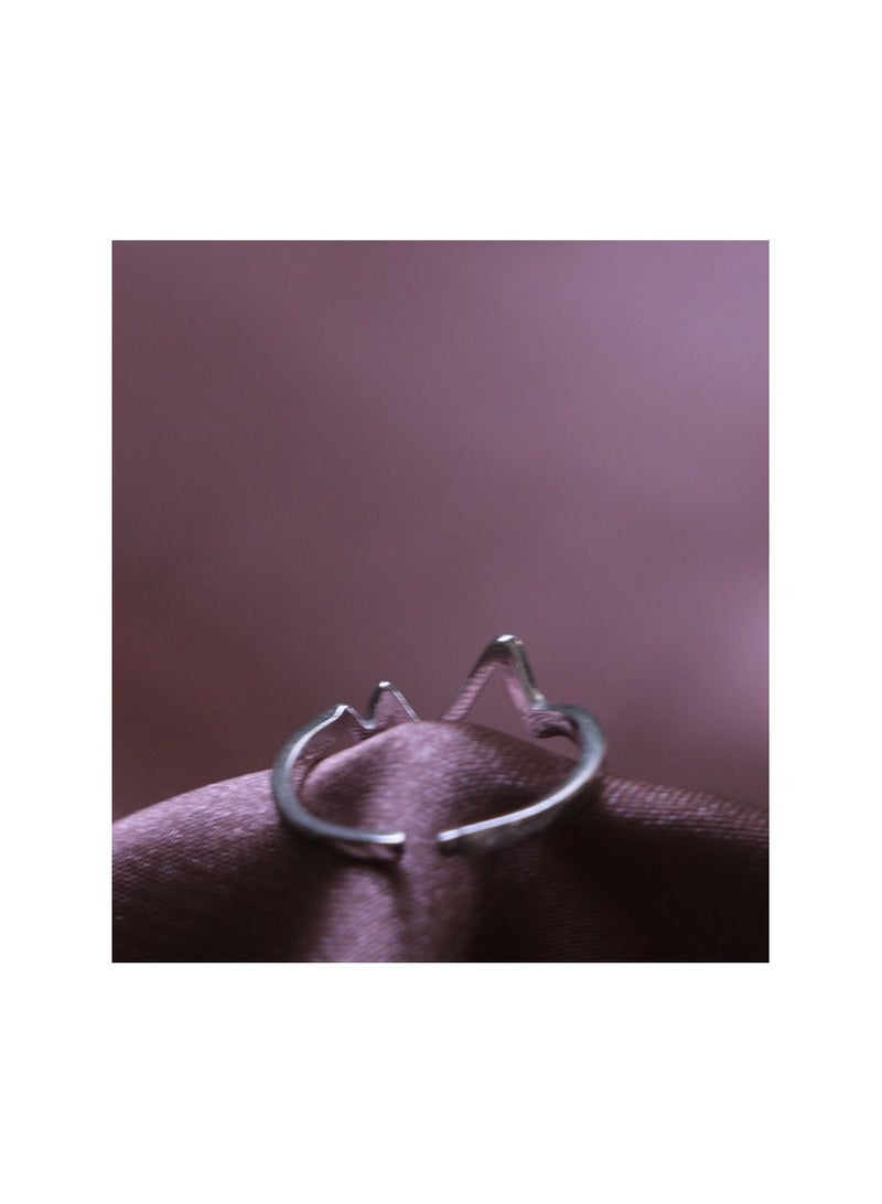 كانجرو خاتم فضه عيار 925 - Image 3