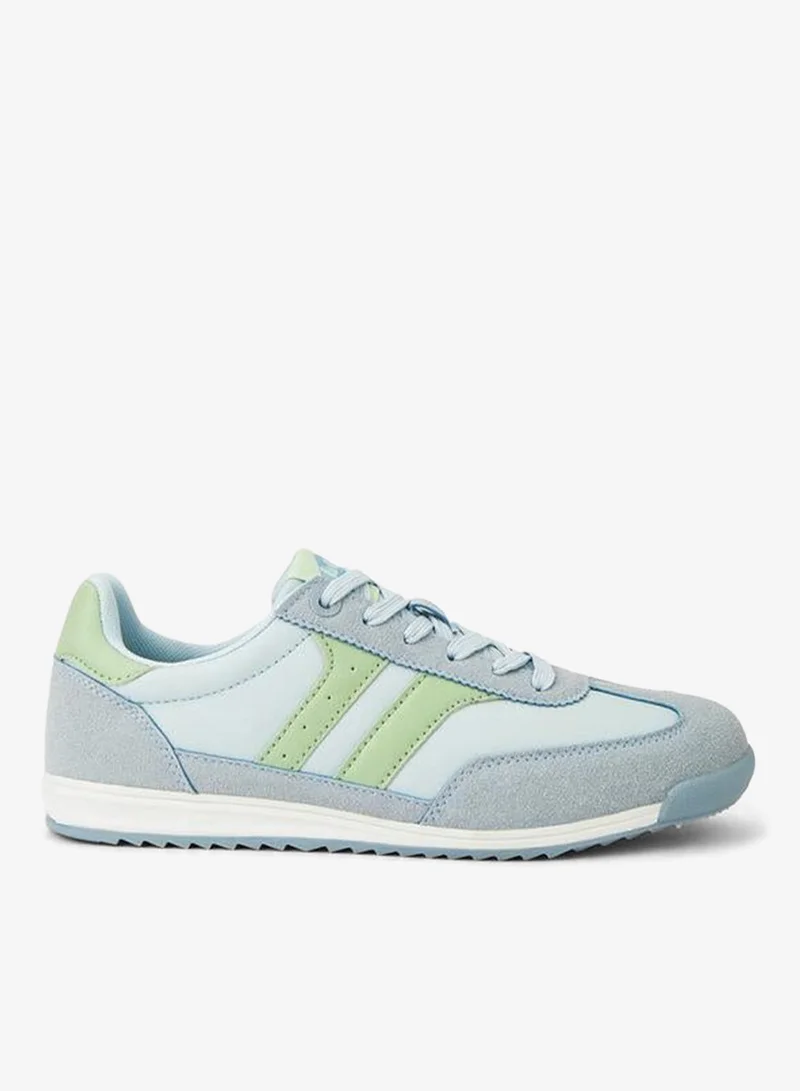 لي كوبر Women'S Colourblock Lace-Up Sneakers