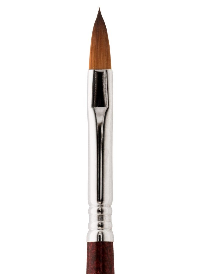 Escoda Art Products Escoda Prado Series Artist Watercolor & Acrylic Short Handle Filbert Paint Brush, Size 2, Synthetic Sable - Image 2