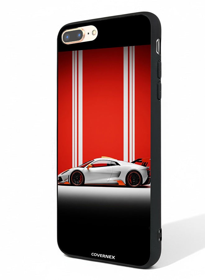 Covernex Apple iPhone 8 Plus Protective Case Cover Printed Featuring Modern Supercar Concept - Image 1
