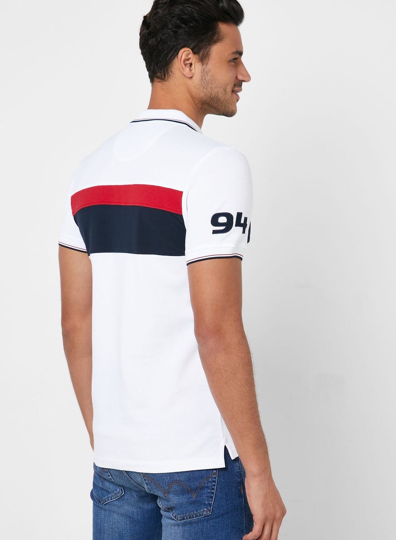 SALSA Emblem Slim Fit Polo - Image 2