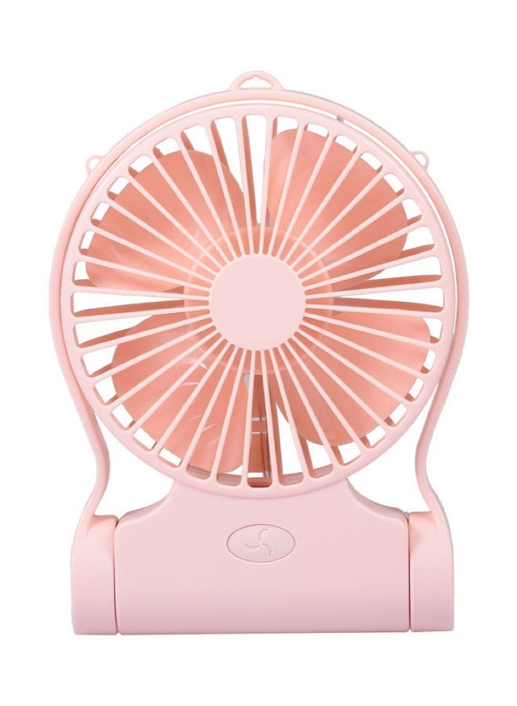 3-IN-1 Hand/Desk/Neck Fan,Portable neck hanging fan, mini fan, handheld fan, used for cooling small personal hands-free fan, USB rechargeable battery, 3-speed air circulation fan - Image 1