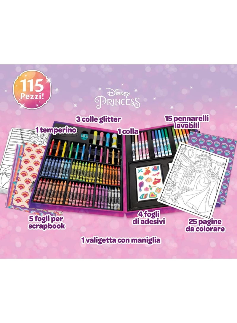 Crayola Inspirational Art Case Disney Princess - 115 Pieces - Image 5