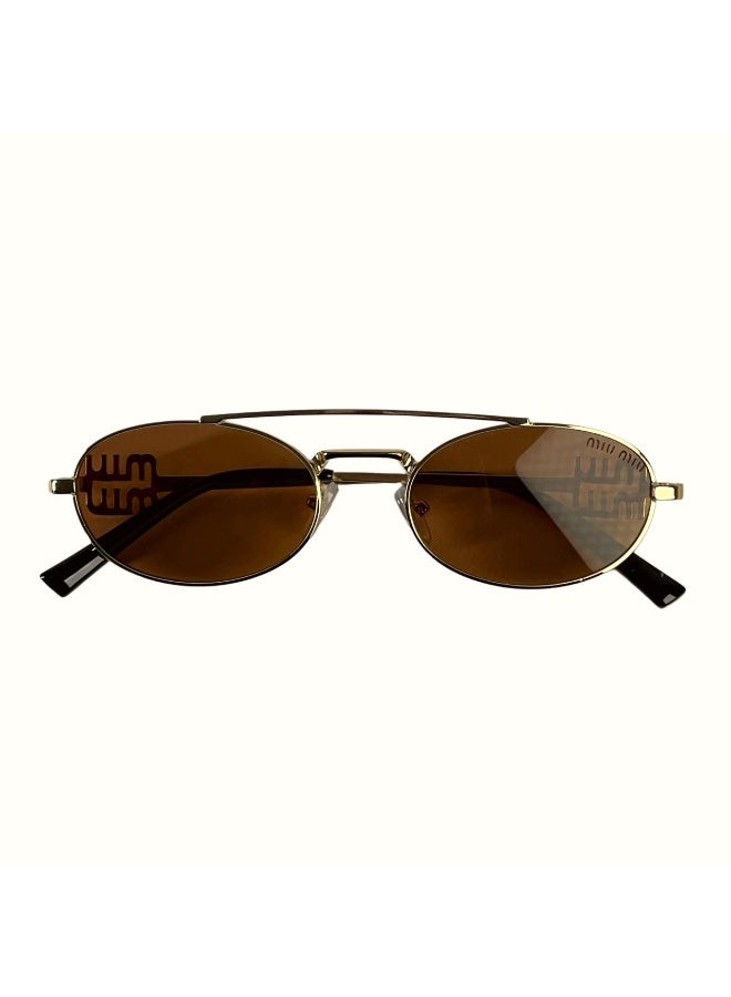 MIU-DOUBLE BRIDGE BROWN - Image 2