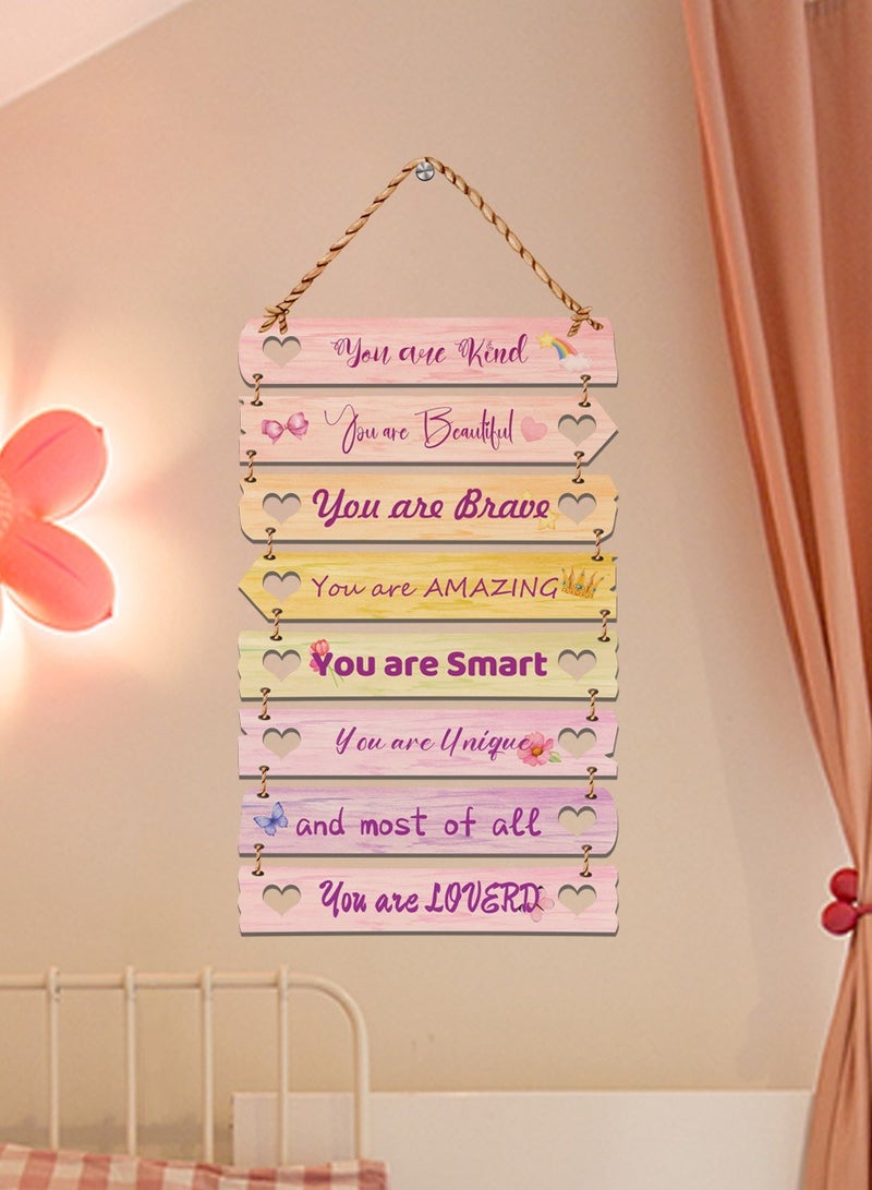 Bedroom study pink hanging wall stickers incentive wall stickers 30*60CM - Image 4