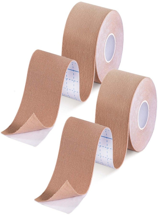 SenseYo 2 Pack Kinesiology Tape, Athletic Tape Supports Protects Muscles, Knees, Shoulders & Plantar Fasciitis, Waterproof & Hypoallergenic Kinesiology Tape (Skin Color) - Image 1