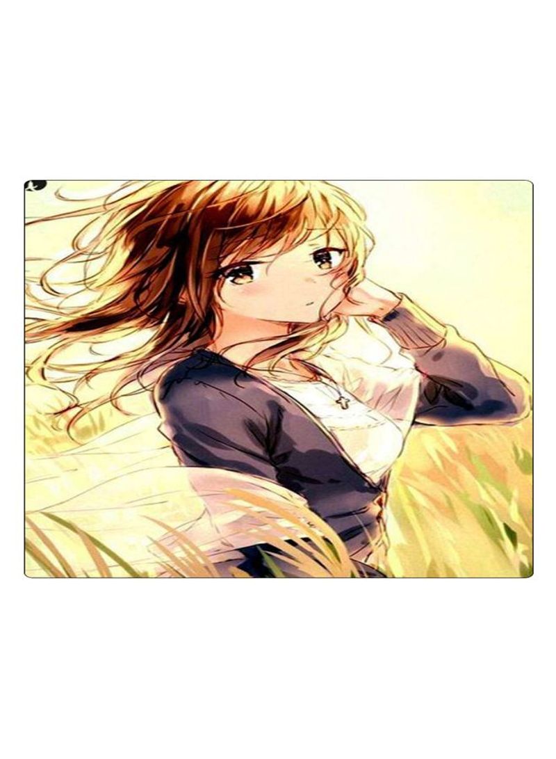 RKN Printed Anti-Slip Gaming Mouse Pad Multicolor