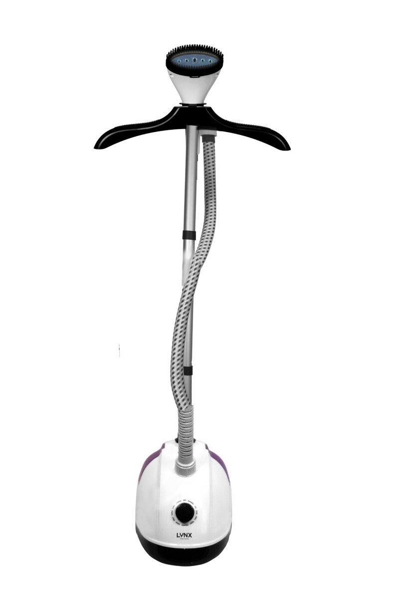 لينكس مكواة بخار عمودية LYNX قوية بقدرة 2000 واط وسخان سريع، خزان مياه 1.8 لتر، 11 مستوى بخار، بخار مستمر لمدة 60 دقيقة – لكيّ جميع أنواع الأقمشة – LY3055 - Image 2