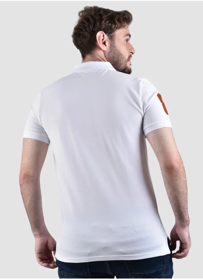 GIORDANO Men's Napoleon Polo - White