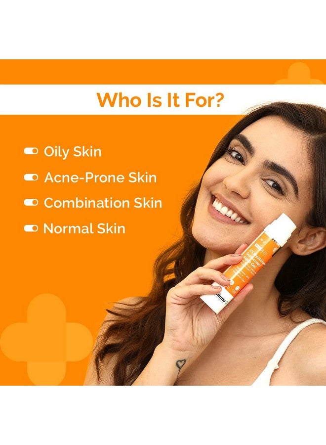 THE derma Co جل واقي من الشمس بحمض الهيالورونيك أكوا ألترا لايت مع عامل حماية من الشمس 50 Pa++++ لحماية واسعة النطاق من الأشعة فوق البنفسجية A وB والضوء الأزرق للبشرة الدهنية 50 جرام (ديرماكو)، عبوة من قطعة واحدة - Image 2