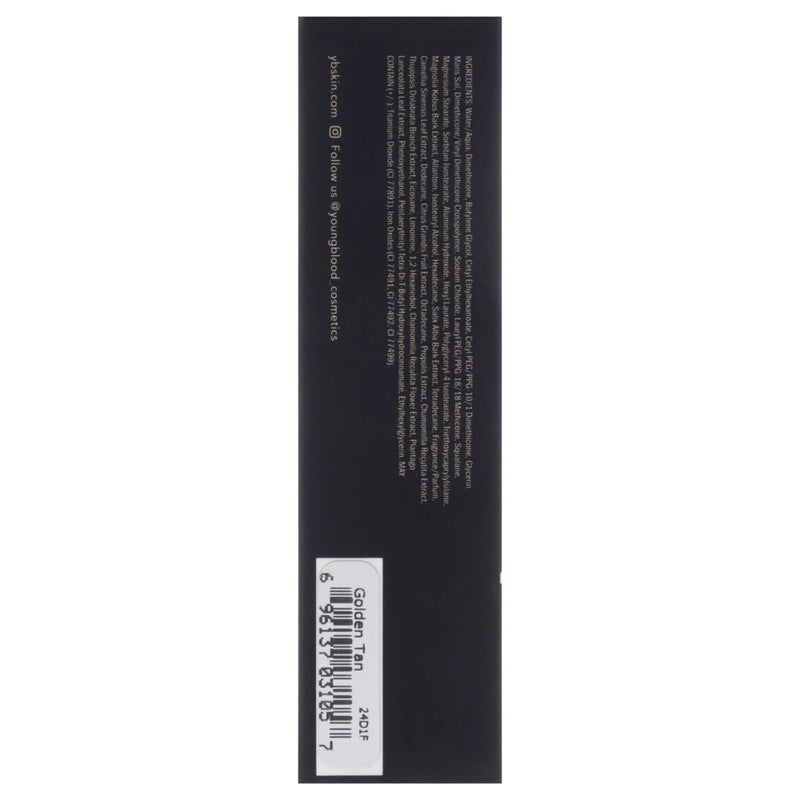 Youngblood Mineral Cosmetics Liquid Mineral Foundation, Golden Sun (Old Version) | Full Coverage Mineral Lightweight Makeup | Vegan, Cruelty Free, Paraben Free - Image 2