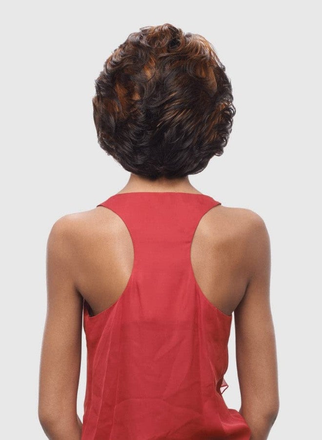 VANESSA Fashion Wigs Medium Short Length Layered Wavy Style Heatwave Full Volume Synthetic Hair Wig - KIMEE (2) - Image 3