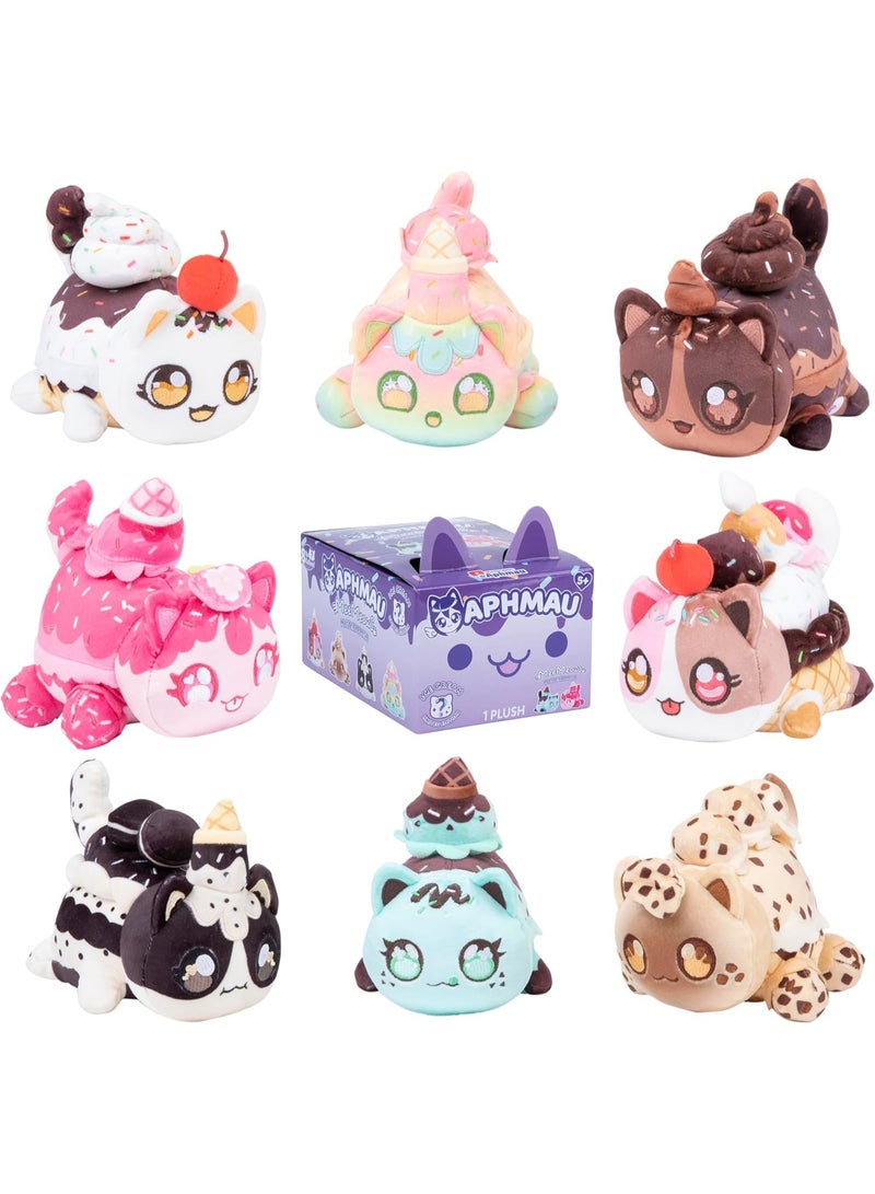 Aphmau Aphmau Mystery MeeMeow Plush Ice Cream - 6 Inches, 1 Piece Only, Assorted - Image 1