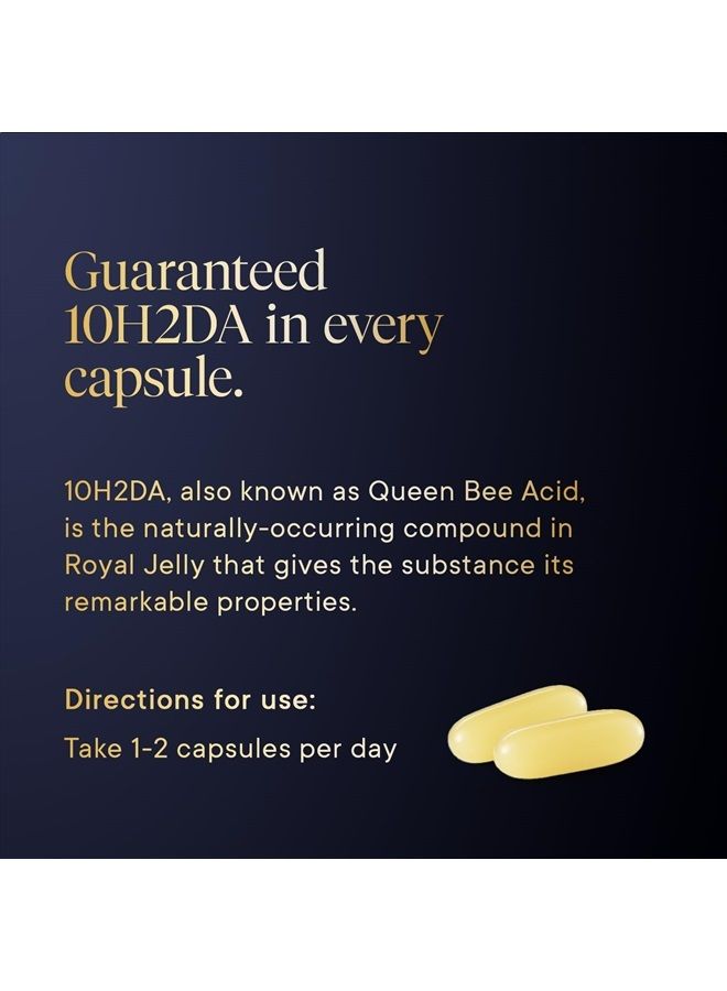 Manuka health Royal Jelly Capsules, 1000mg NET - 365 Count (6-Month Supply) - Traditional Anti Aging Supplement from New Zealand - Image 4