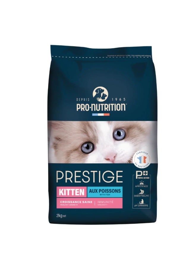 Pro Nutrition Prestige Kitten Cat Dry Food - 2Kg - Image 1