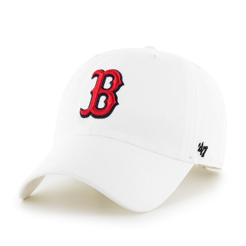47 '47 Boston Red Sox White Mlb Clean Up Cap - One-Size - Image 1