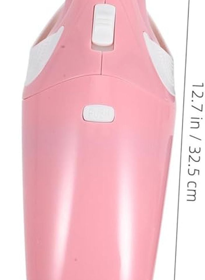 Pink Mini Handheld Vacuum Cleaner Portable Dry Wet Car Home Cleaner - Image 3