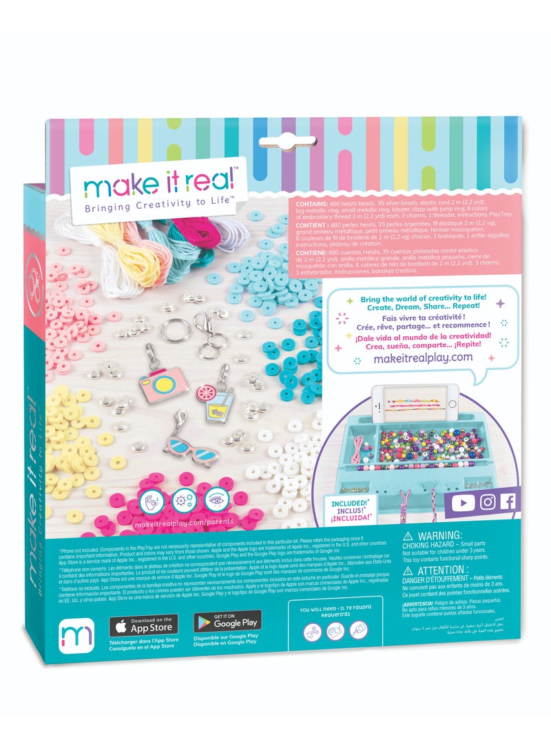 Make It Real Summer Vibes Heishi Bead Bracelets  - Image 2