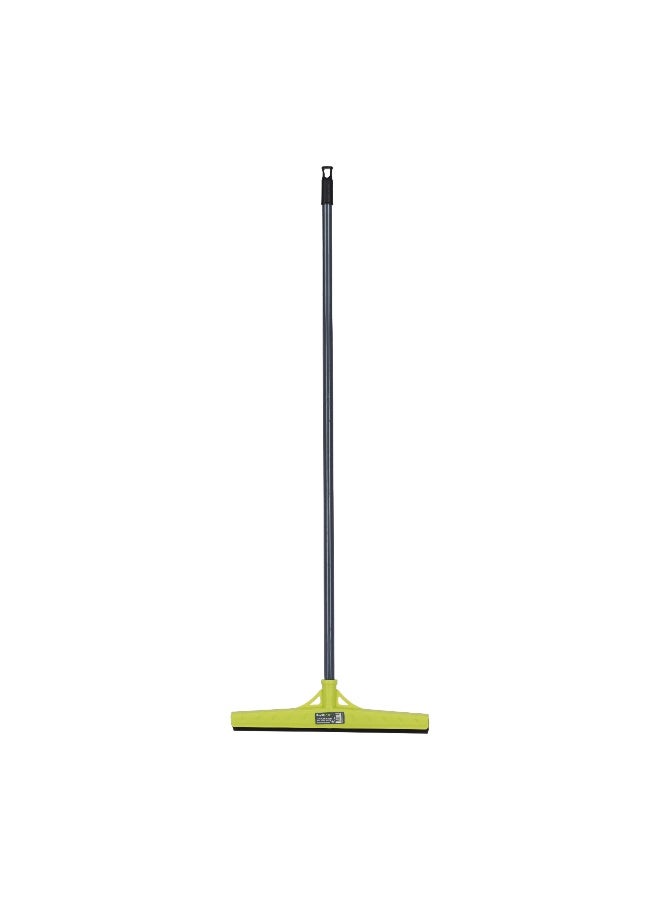 Royalford Floor Wiper RF7145GR Commercial Standard Floor Squeegee 120cm Long Handle for Wet Room, Floor, Windows, Tile, Shower, Garage Hanging Loop with Broad Wiper - Image 1