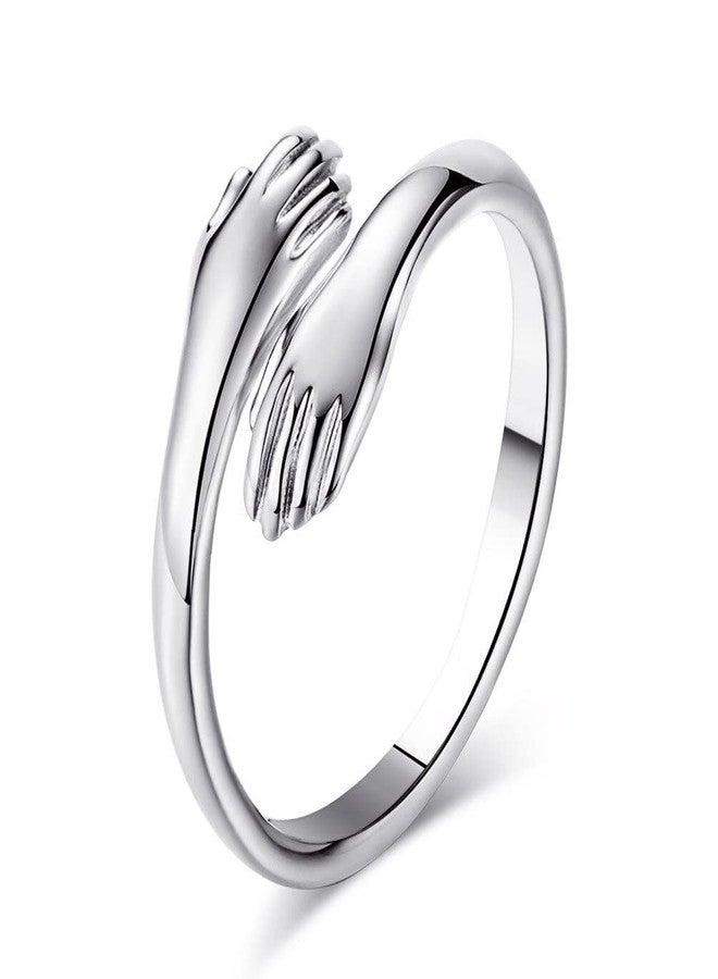 KRYSTALZ Exclusive Lovable Alloy Make Hug Ring For Mens & Womens - Image 1